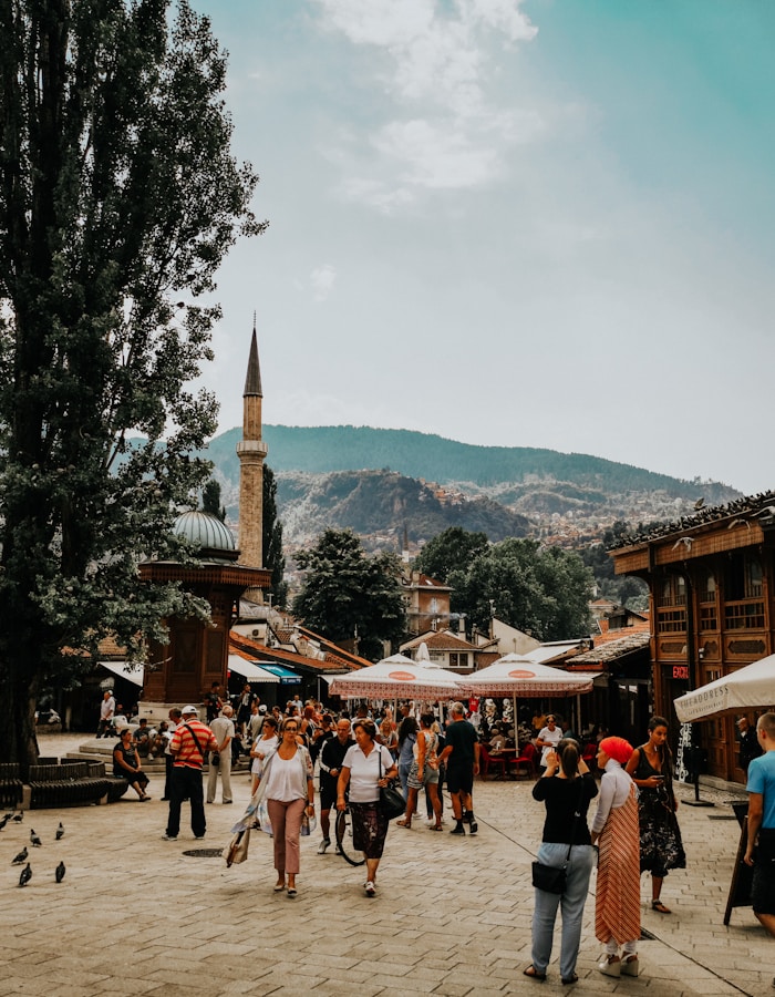 Baščaršija old quarter — living Ottoman history